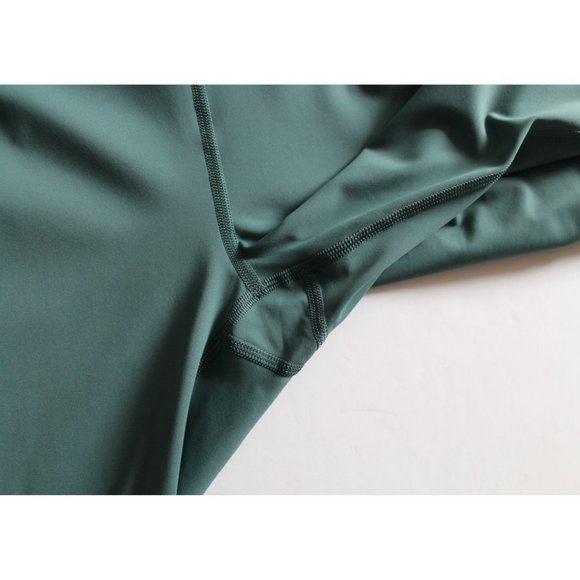 Lululemon Fast & Free 7/8 Tight II Nulux 25" Green Smoke Size 8 - Picture 8 of 10